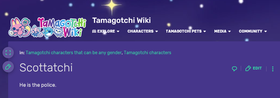 Fuck ThePowerMan God forbid we don't grief the Tamagotchi Wiki